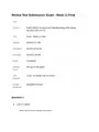 NURS 6501N Midterm Exam (Version-3, 100 Q & A) / NURS6501 Midterm Exam: Advanced Pathophysiology: Wa...