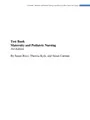 Maternity Pediatric Nursing Ricci TESTBANK 3e