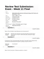 NURS 6501N Midterm Exam ( (100 Q & A) / NURS6501 Midterm Exam: Advanced Pathophysiology: Walden Univ...
