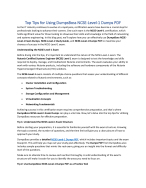DumpsBoss NCSE-Level-1 Dumps PDF: Make Your Exam Preparation Effortless