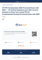 ATI PN Fundamentals 2023 Exam Questions & Answers | Complete| Latest Version
