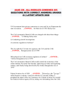 AAAE CM - ALL MODULES COMBINED 385 QUESTIONS WITH CORRECT ANSWERS| GRADED A+| LATEST UPDATE 2026