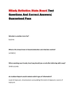 Milady Esthetics State Board Test Questions And Correct Answers| Guaranteed Pass