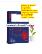 Spectrometric Identification of Organic Compounds, 8th Ed. (Silverstein ...