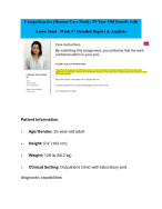 Comprehensive iHuman Case Study 25-Year-Old Female with Loose Stool - Week 7 Detailed Analysis | 202...
