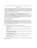 DumpsBoss SPLK-3003 Dumps PDF Your Exam Success Starts Here