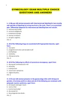 GYNECOLOGY EXAM
