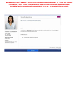 WK 7 IHUMAN CASE STUDY FOR A 25 YEARS OLD FEMALE PRESENTING LOOSE STOOL