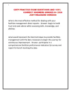 CEFP PRACTICE EXAM QUESTIONS AND 100- CORRECT ANSWERS GRADED A+ 2026 JUST RELEASED VERSION.