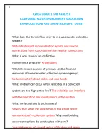 CWEA GRADE 1 LAB ANALYST