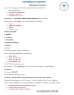 AIIMS NORCET SPECIAL MCQS 2 with answers