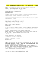 HESI RN Comprehensive Predictor Exam Study Guide – Verified Questions & Rationales