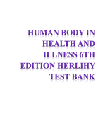 The Human Body in Health and Illness, 6th Edition by Herlihy