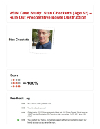 Stan Checketts Age: 52 years Diagnosis: Rule Out Preoperative Bowel Obstruction | Verified Answers