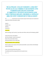 MCJA PHASE 1 EXAM VERSION 1 2026/2027