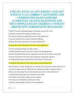 EMS 1021 FINAL EXAM VERSION 1 2026/2027