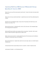 American Red Cross BLS/CPR Certification Lesson 1: Foundational Concepts Questions & Answers 2023 Exam