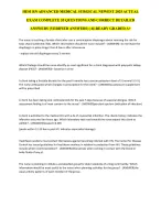 HESI RN ADVANCED MEDICAL SURGICAL NEWEST 2025 COMPLETE 55 QUESTIONSAND ...