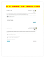 PN ATI PHARMACOLOGY