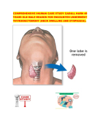 IHUMAN CADULL HARN 49  YEARS OLD MALE REASON FOR ENCOUNTER UNDERWENT  THYROIDECTOMONY