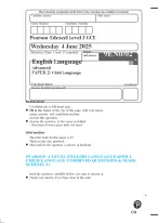 PEARSON A LEVEL ENGLISH LANGUAGE PAPER 2 CHILD LANGUAGE QUESTIONS & MARK SCHEME A+