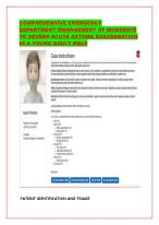 COMPREHENSIVE EMERGENCY DEPARTMENT MANAGEMENT OF MODERATE TO SEVERE ACUTE ASTHM