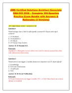 AWS Certified Solutions Architect Associate  SAA-C03 2026 – Complete 360-Question  Practice Exam Bu