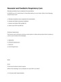 Neonatal and Paediatric Respiratory Care Full Solution Graded A+