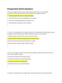 Preoperative NCLEX Questions And Answers/ Download to Score A+