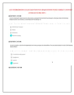 NGN ATI COMPREHENSIVE EXAM WITH 180 QUESTIONS AND CORRECT ANSWERS RETAKE