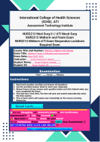 ATI NUR2212 Med-Surg II Midterm ATI Exam