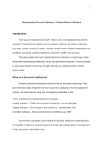 Economic Indicators explained ( simple guide)