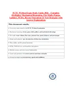 FCTC Written Exam Study Guide 2026 – Complete Firefighter Mechanical Reasoning