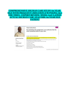 COMPREHENSIVE IHUMAN CASE STUDY 62-YEAR OLD WITH FREQUENT URINATION (I’M PEEING ALL  THE TIME)