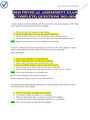 HESI PHYSICAL ASSESSMENT EXAM (COMPLETE) QUESTIONS 2023-2024 WITH ALL CORRECT ANSWERS| VERIFIED ANS