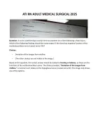 ATI RN Adult Medical Surgical (Med-Surg) 2023 Proctored Exam with NGN 100 Screenshot Questions and A...