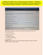 NR565 Advanced Pharmacology Week 4 Midterm Exam 2026 | Actual Questions 1–100 | Midterm & Final Examplify Online Proctored Questions and Answers | Latest Verified Edition