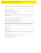 ATI RN Mental Health Proctored Exam 2026 with NGN: 70 Real Exam Questions and Answers