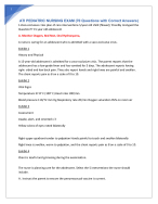 ATI PN Pediatric  Exam 2023 Perfect for Top Score.