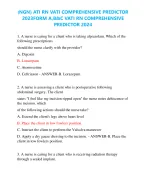 NGN} ATI RN VATI COMPREHENSIVE PREDICTOR  2023FORM A,B&C VATI RN COMPREHENSIVE  PREDICTOR 2024