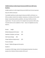 ASHRAE Healthcare Facility Design Professional (HFDP) Exam 200 Practice Questions