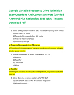 Variable Frequency Drive Technician