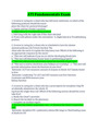 ATI Fundamentals Exam Answered 2019/2021 ( complete Best solutions And Rationales)