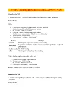 Ace the ATI PN Comprehensive Exit Exam 2025 with Complete NGN Actual Real Test. Includes 180 Realist...