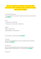 IELTS ACADEMIC & SCHOOL VOCABULARY 2025-2026 100- VERIFIED EDUCATION, EXAMS, AND STUDY TERMS.pdf