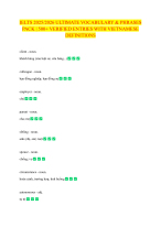IELTS 2025-2026 ULTIMATE VOCABULARY & PHRASES PACK 500+ VERIFIED ENTRIES WITH VIETNAMESE DEFINITION