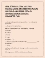 ABSA 5TH CLASS EXAM 2025 2026 COMPREHENSIVE - DocMerit