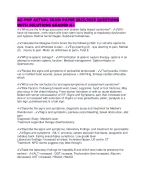 AC-PNP PAPER 2025/2026 QUESTIONS WITH SOLUTIONS - DocMerit