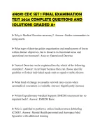 4N0X1 CDC SET 1 FINAL EXAMINATION TEST 2026 COMPLETE QUESTIONS AND ...