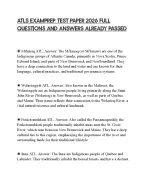 ATLS EXAMPREP TEST PAPER 2026 FULL QUESTIONS AND ANSWERS ALREADY PASSED